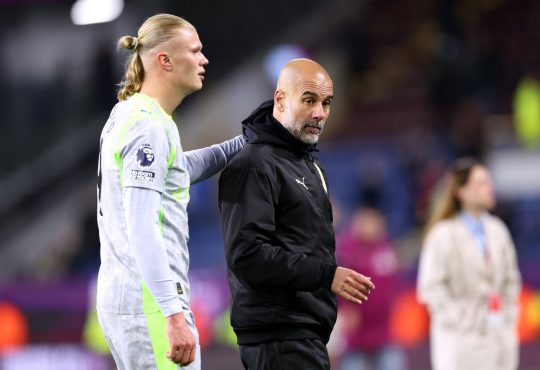 Erling Haaland / Pep Guardiola