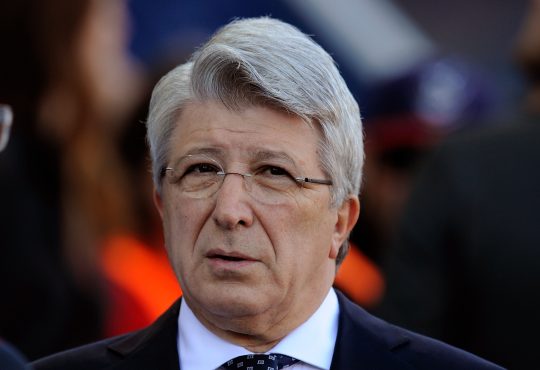 Atletico Madrid Präsident Enrique Cerezo