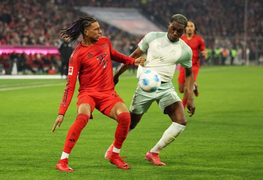 Derrick Köhn Eintracht v Bayern