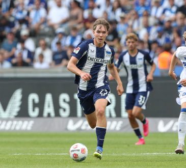 Kennet Eichhorn im Trikot von Hertha BSC