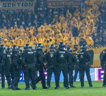 Dynamo Dresden vs Hertha BSC, Polizei