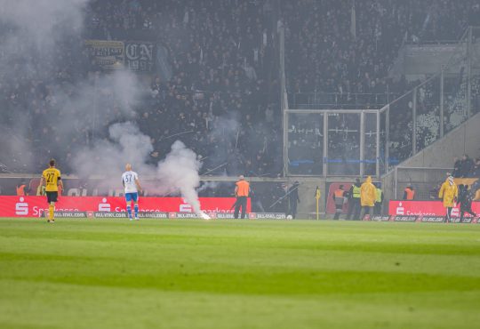 Fans, Dynamo Dresden vs Hertha BSC