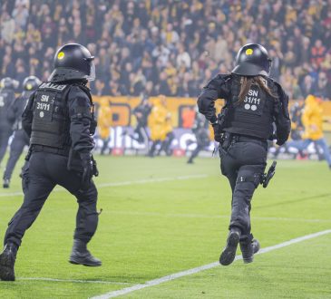 Polizei, Dynamo Dresden vs Hertha BSC