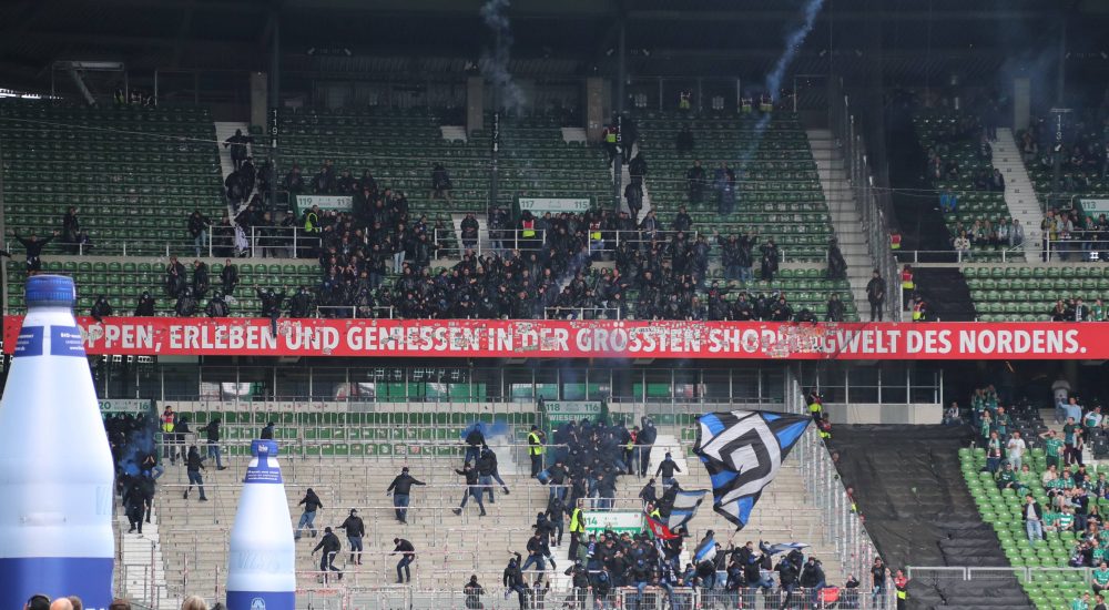 Fans, Nordderby, Hamburger SV vs Werder Bremen