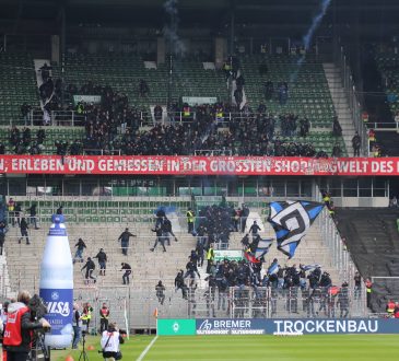 Fans, Nordderby, Hamburger SV vs Werder Bremen
