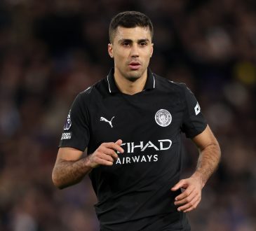 Mittelfeldspieler Rodri im Trikot von Manchester City