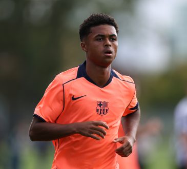 Shane Kluivert im Trikot des FC Barcelona