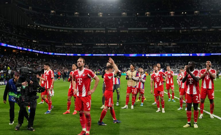Harry Kane and Munich Players