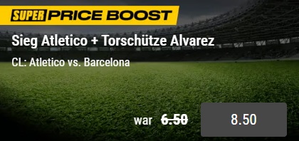 bwin Sieg Atletico tor Alvarez
