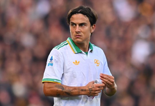 Paulo Dybala im Trikot der AS Rom