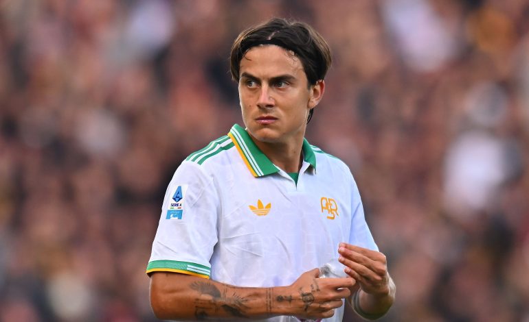 Paulo Dybala im Trikot der AS Rom