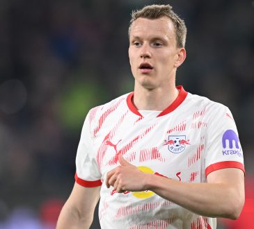 Lukas Klostermann auf dem Platz für RB Leipzig
