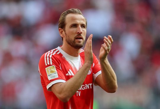 Harry Kane Bayern Munchen v Heidenheim