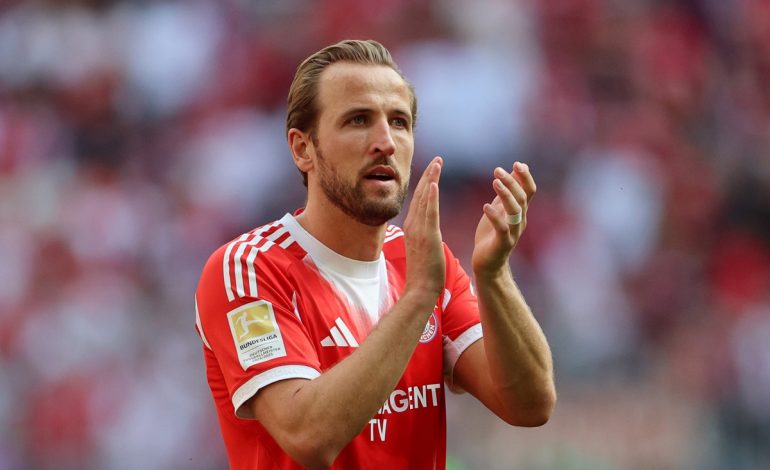Harry Kane Bayern Munchen v Heidenheim