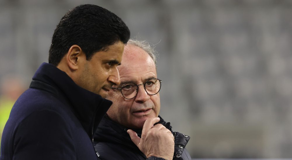 Nasser Al-Khelaifi und Luis Campos