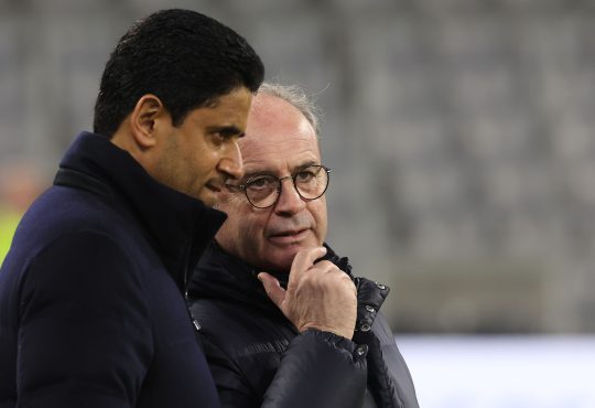 Nasser Al-Khelaifi und Luis Campos