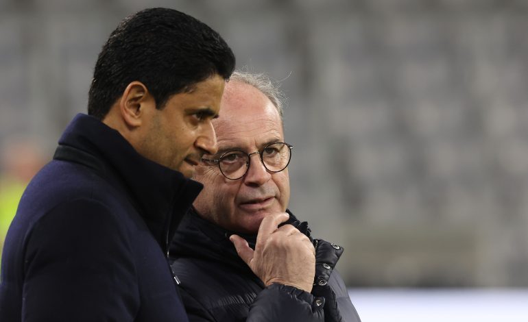 Nasser Al-Khelaifi und Luis Campos
