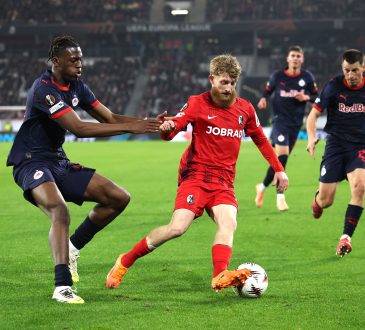 Fussballspieler Joane Gadou von RB Salzburg steht vor einem Wechsel zu Borussia Dortmund in die deutsche Fußball Bundesliga.