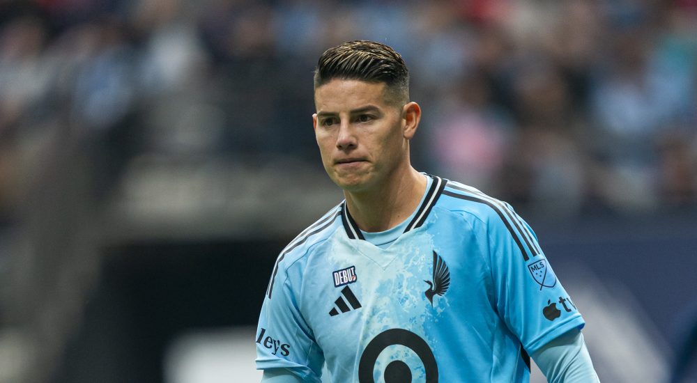 James Rodriguez im Trikot von Minnesota United