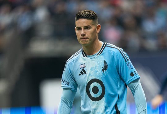 James Rodriguez im Trikot von Minnesota United