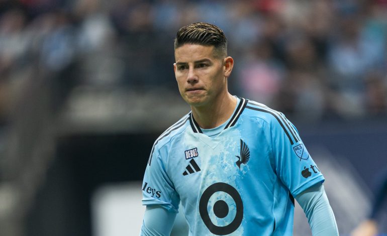 James Rodriguez im Trikot von Minnesota United